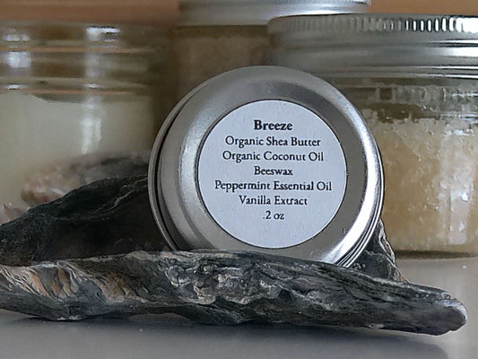 Breeze – Peppermint & Vanilla Organic Balm (USA-Made)